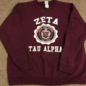 Zeta Tau Alpha sweater